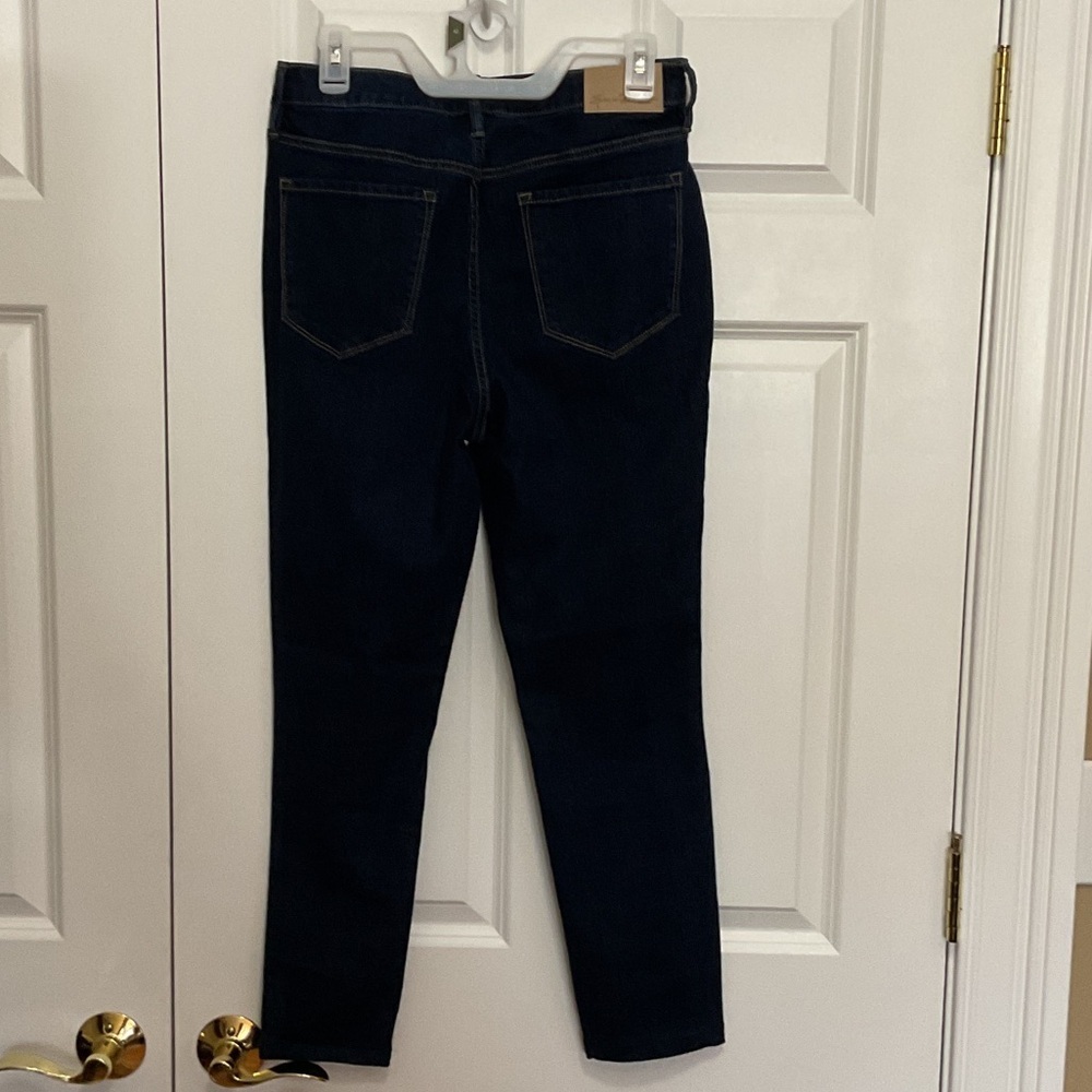 Seven7 Women's Dark Blue Skinny Jeans - Picture 3 of 6